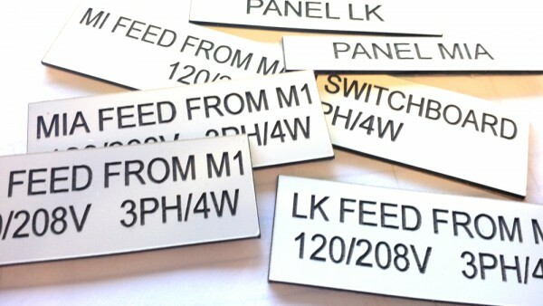 UL Approved Phenolic Tags For Data Centers