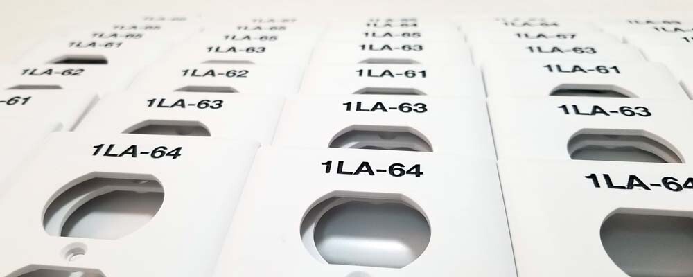 Custom Laser Engraved Asset Labels